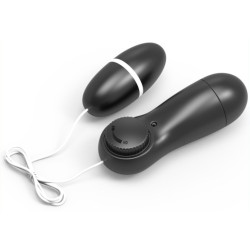 Generique Oeuf vibrant Bullegg 6 x 2.5cm Noir